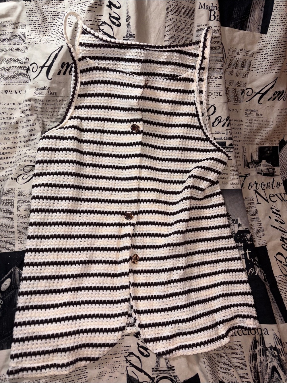 SHEIN maternity black and white knit set - Picture 8 of 9